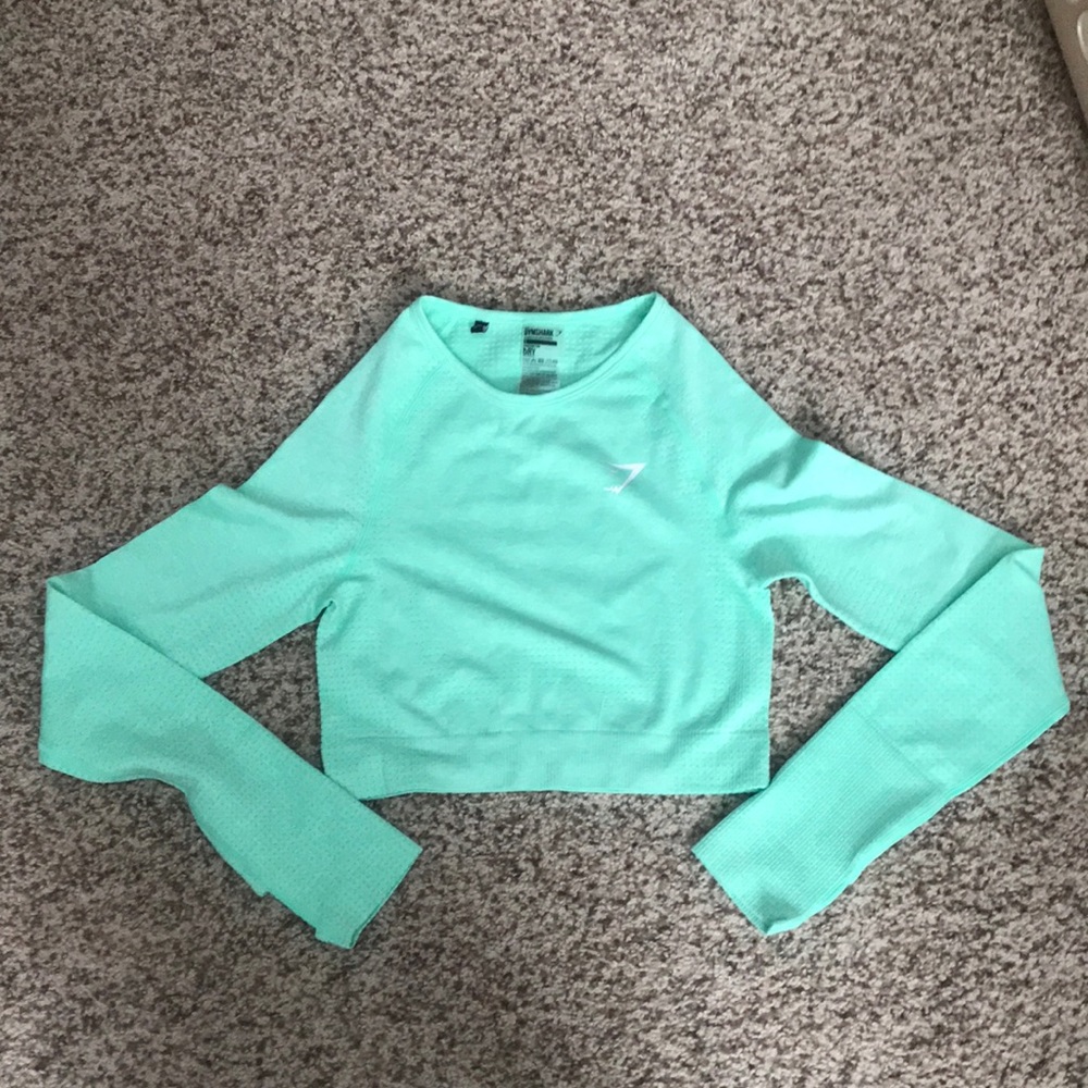 NWOTGymshark long sleeve crop, size small